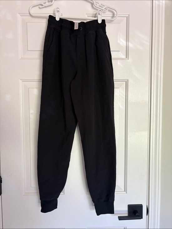 lululemon athletica Pants - CRZ YOGA Black Drawstring Active Joggers XXS